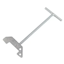 Avfallskvarnar-Sophanteringsnyckel Rostfritt stål Snabb Effektiv diskbänksnyckel för att reparera igensättning av diskbänk