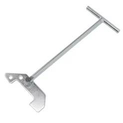 Avfallskvarnar-Sophanteringsnyckel Rostfritt stål Snabb Effektiv diskbänksnyckel för att reparera igensättning av diskbänk