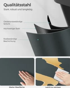 Soptunna, 60,5x31,5x48,5 cm, Grå