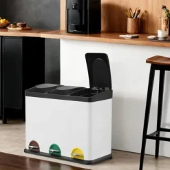 Soptunna, 60,5x40,5x48,5 cm, Vit