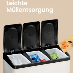 Soptunna, 60,5x40,5x48,5 cm, Vit