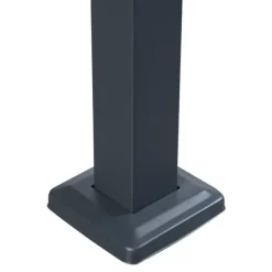 [en.casa] Soptunnesskydd Uusikaupunki 120x83x11 cm trämönster