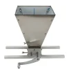 Spannmålskvarn - Valkvarn - Rostfritt Stål, Justerbart Valsavstånd, Borstlös Motor, EU-kontakt, För Korn/Vete - Silver