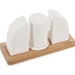 Salt- & Pepparströare-Spice Shaker Salt Peppar Shaker Set Salt Peppar Behållare Ställ