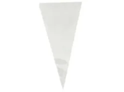 Spidspose L310xB150mm 40my plast klar,1000 stk/krt