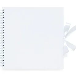 Spiralalbum 30,5 x 30,5 cm - Vit - 35 ark