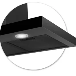 Köksfläktar-Spiskåpa 90 cm Svart Berdsen BT-218