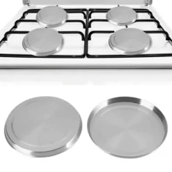 Spisar-Spislock rostfritt stål 4-pack