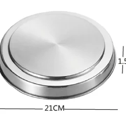 Spisar-Spislock rostfritt stål 4-pack