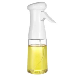 Olje- & Vinägerbehållare-Sprayflaska för Olja - Vit