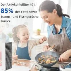 Köksfläktar-st aktivt kolfilter för fläktkåpa Siemens Hz9vrcr0 17004796 / Bosch Hez9vrcr0 17004805 / Neff Z821vr0 17004806, Gaggenau CA282111-Xin