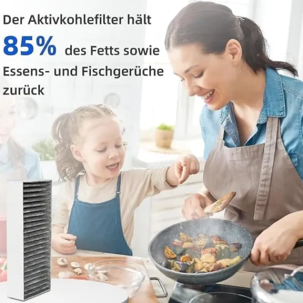 Köksfläktar-st aktivt kolfilter för fläktkåpa Siemens Hz9vrcr0 17004796 / Bosch Hez9vrcr0 17004805 / Neff Z821vr0 17004806, Gaggenau CA282111-Xin