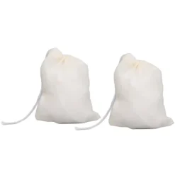 100st dragsko bomullspåsar 8cmx10cm Återanvändbart filter terester Miljövänlig tefilterpåse