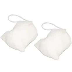 100st dragsko bomullspåsar 8cmx10cm Återanvändbart filter terester Miljövänlig tefilterpåse