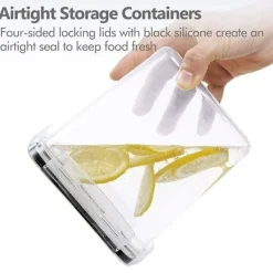 24st Förvaringsburkar - Lufttäta burkar med lock