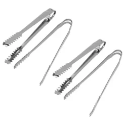 Verktygsset För Drinkar-10ST Istång Mattång Rostfritt stål Lätt att rengöra Starkt grepp mångsidigt för festkök Grill BBQ Bar 13cm / 5.1in