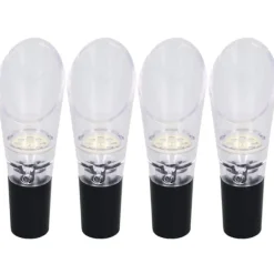 4st vinluftare hällare PC Miljövänlig karaffpipstång Tillbehör för hushållsfestGold