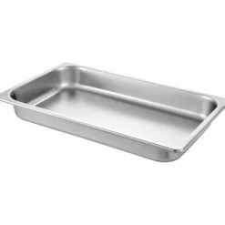 Tillbehör För Matservering-Steam Table Pan, 53x32,5x6,5 cm, Rostfritt stål, Matbehållare
