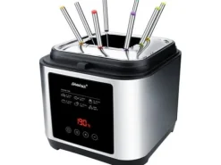 Steba DF 150F Färg: rostfritt stål svart, fritös, 2,5 L, 0,8 kg, 190 °C, 120 min., Enkelt