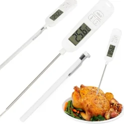 Stektermometer | Matlagningstermometer med LCD Display