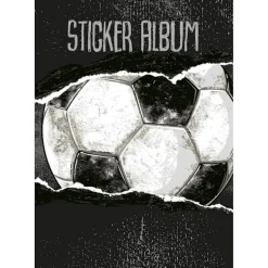 Sticker Album 14,5 x 21 cm Fotboll - Tinka