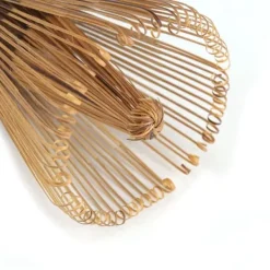 80-stifts naturlig bambu chasen matcha visp grönt tepulverborste verktyg