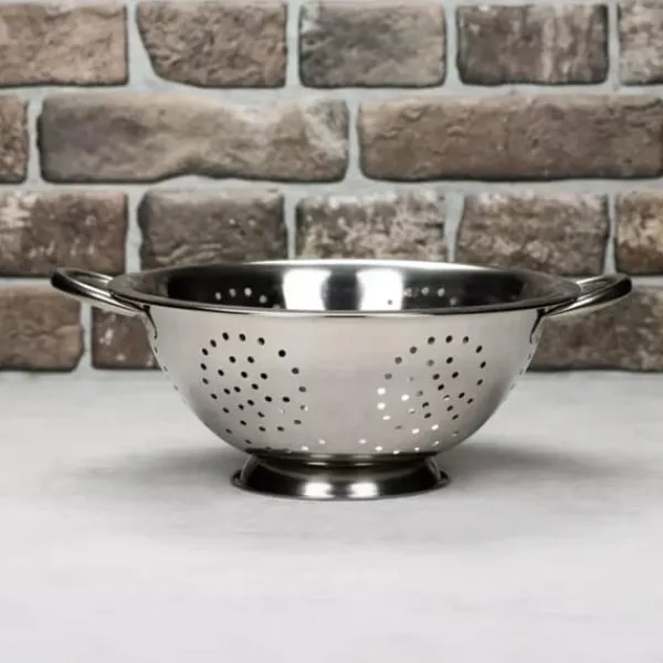 Durkslag & Silar-STÅL DIREL 24cm MED HANDTAG KINGHOFF KH-1235