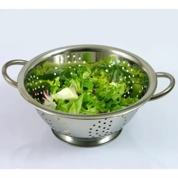 Durkslag & Silar-STÅL DIREL 24cm MED HANDTAG KINGHOFF KH-1235