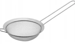 Stålsil med handtag 12 cm kök silver