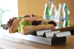 Tillbehör För Matservering-Stålställ för mackor och korv - Hendi 429419