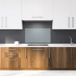 Stänkskydd för kök, 40x90 cm, Transparent