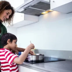 Spisar-Stänkskydd för kök, 40x100 cm, Transparent