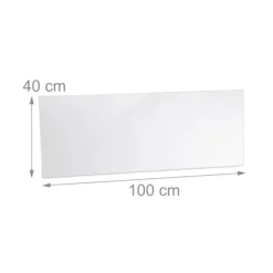 Spisar-Stänkskydd för kök, 40x100 cm, Transparent