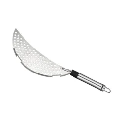 Hålslevar-Stänkskydd i rostfritt stål för matlagning, fettstänkskydd för stekpanna