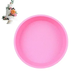 Bakning-Stor Rund Bakform Silikon Tårtform 23cm