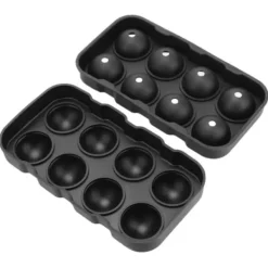 Isformar-Stor Silikon Isform för 8st Isbollar Runda Isbitar Kulor