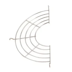 Avsvalningsgaller-Stort rostfritt stål kök Wok stekpanna Kylställ