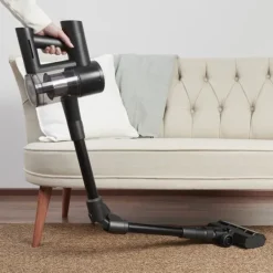 Golvdammsugare-Ströme PowerClean Flexmate skaftdammsugare med vikbart rör och HEPA-filter