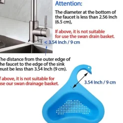 2st/set Diskbänk Avloppskorg Grönsakfrukttvätt Triangel kökspryl