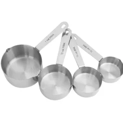 Mått & Måttskedar-st/set rostfritt stål måttkoppar skedar porslin kök bakverktyg