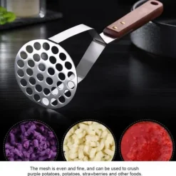 SUS304 rostfritt stål manuell pressad potatispresskvarn Hushållsredskap - HALS