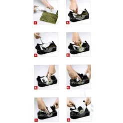 Sushimattor-Sushi Maker - SUSHI - PERFEKT RULL - Avtagbar - Modern - 1 st.