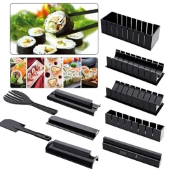 Sushiverktyg - TD® - 10 delar - Säker och hållbar - Rullmaskin - Gör-det-själv