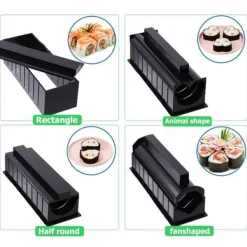 Sushiverktyg - TD® - 10 delar - Säker och hållbar - Rullmaskin - Gör-det-själv