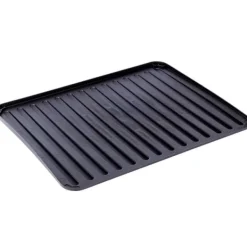 Diskställ & Torkställ-Svart diskmatta 39,5x30,5 cm