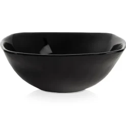 Svart glasskål LUNA 15 cm, 450 ml