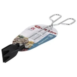 Svart kökstång serverar disken