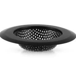 Svart sil i stål för diskho 11,5 cm