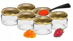 Syltburkar med lock 6 st 200 ml