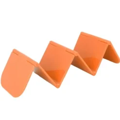 Tillbehör För Matservering-Tacoställbricka för restaurangköksfest - Orange - Tål diskmaskin och mikrovågsugn